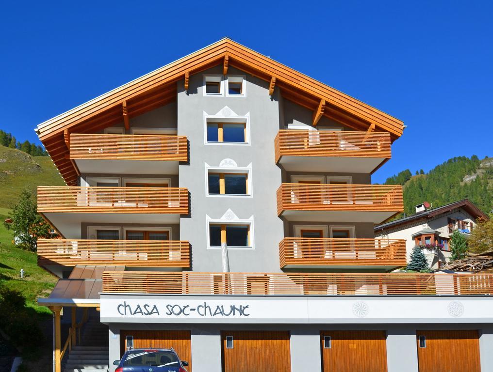 Chasa Sot-Chaunt 301 Daire Samnaun Oda fotoğraf