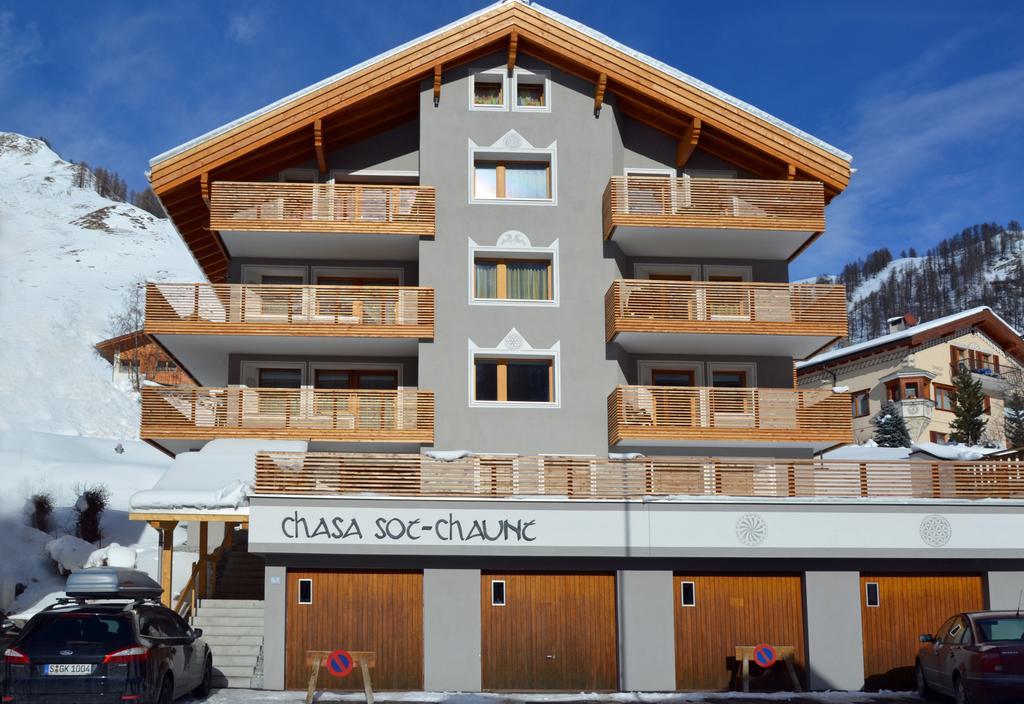 Chasa Sot-Chaunt 301 Daire Samnaun Oda fotoğraf